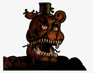 How To Draw Nightmare Freddy Fazbear, Step By Step,