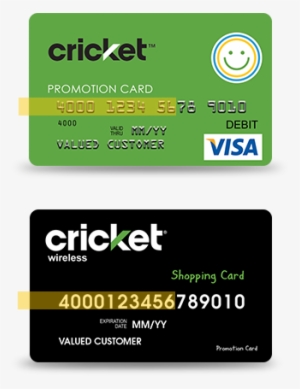 Please Enter The First 10 Digits Of Your Card Number - Cricket Wireless Refill Card Number