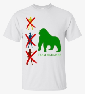 Harambe Shirts Team Harambe Hoodies Sweatshirts - B&c Exact 190