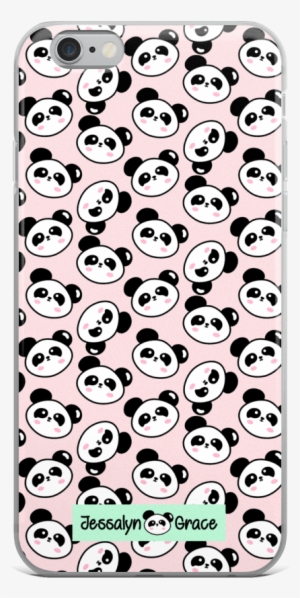 Panda Head Pattern Iphone Case - Pattern Iphone Case