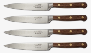 4 Piece Serrated Steak Knife Set - Rosewood Steak Knife