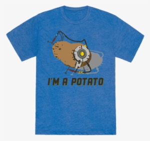 Glados Potato Png - Minecraft Steve T Shirt