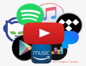 Music Streaming Royalties Pt - Music Streaming Logo Png