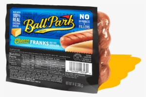 Ball Park Cheese Hot Dogs - Ball Park Uncured Beef Franks