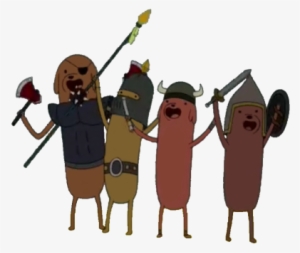 Hot Dog Knights Group - Adventure Time Hot Dog Knights