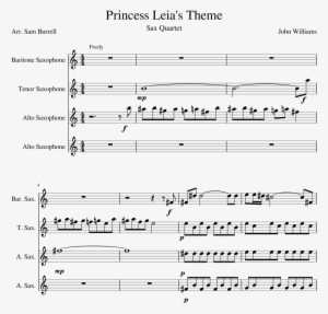 Princess Leia's Theme Sheet Music Composed By John - Love Galore Sheet Music