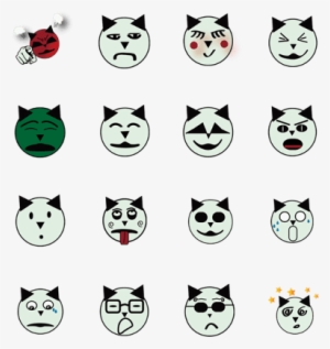Fool Panda Emoji - Cartoon