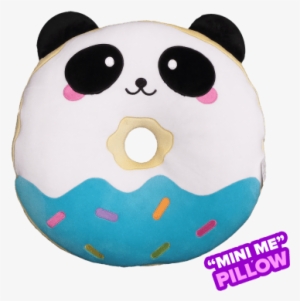 Picture Of Mini Panda Donut Scented Foodie Pillow - Panda Donut