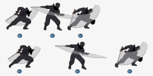 Let's Take The Default 3 Hit Combo Of Ryu's Dragon - Sword Slash Animation