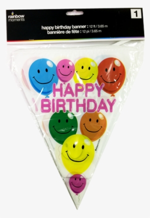 Banner Happy Balloons Theme - Párty Praporky Girlanda