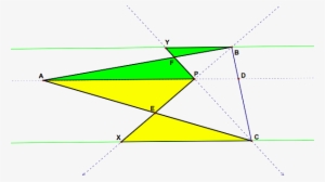The Yellow Triangles Are Similar And The Green Triangles - Diagram