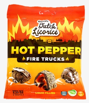 Gustaf's Dutch Licorice Hot Pepper Fire Trucks - Gustafs Licorice Hot Pepper Fire Trucks 5.29 Oz