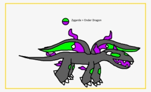 Zygarde Ender Dragon Fusion - Cartoon
