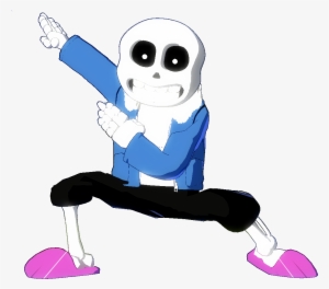 Good Hat Sir Transparent Dabbing Sans For All Your - Dragon Ball Fighterz