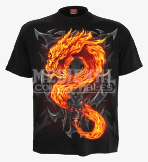 Fire Dragon T Shirt Transparent Png 850x850 Free Download On Nicepng