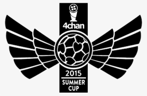 271kib, 1920x1080, Custom 4chan Summer Cup 2015 Logo - Shield With Wings