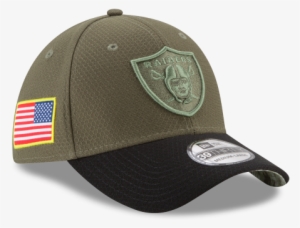 Oakland Raiders New Era Onfield Salute To Service 39thirty - Saints Salute To Service Hat
