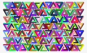 Big Image - Penrose Triangle Pattern