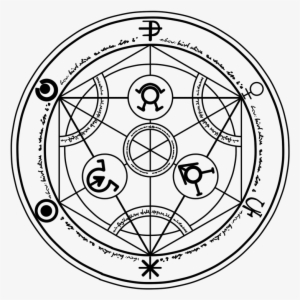 Human Transmutation Circle - Fullmetal Alchemist Transmutation Circle ...