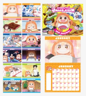 Umaru-chan 2018 Calendar Months - Himouto! Umaru-chan: The Complete Collection
