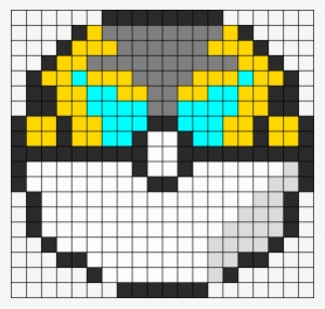 Raikou Ball Perler Perler Bead Pattern / Bead Sprite - Ed Edd N Eddy Pixel Art