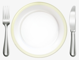 White Place Setting Png Clipart - Dining Room