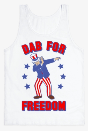 Dab For Freedom Tank Top - Dab For Freedom