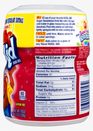 Thats An Old Label Though - Kool Aid Soft Drink Mix Cherry 19 Ounces
