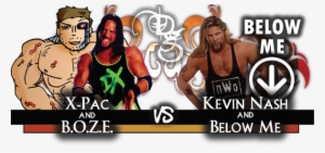 Brixx Rushes In To Corner X-pac, But Pac Sidesteps - Pc Game