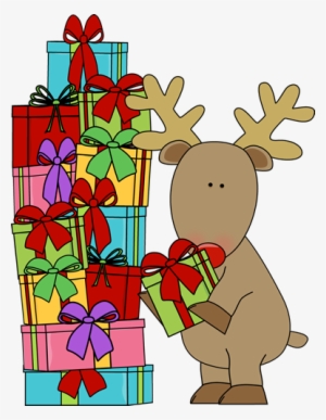 That Old Christmas Tree Oh - Christmas Gift Exchange Clip Art