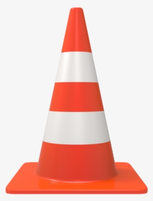 Orange Cone's Png Image - Red And White Traffic Cone