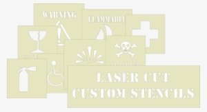 Custom Cut Mylar Stencils - Laser Cutting