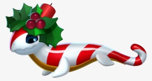 Candy Cane Dragon - Portable Network Graphics