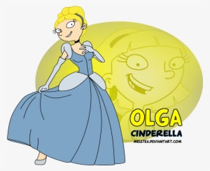 Helga's Older Sister, Olga, As Cinderella, From Hey - Hey Arnold Olga Deviantart