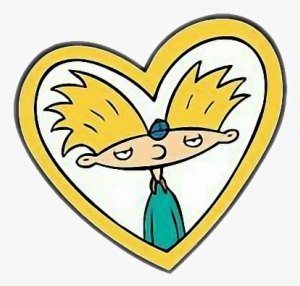 Heyarnold 90skid 90s Cartoon 90cartoons Nickelodeon - Hey Arnold Heart