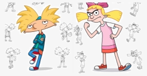 Hey Arnold New Character Design