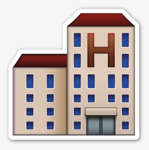 Hotel Icon Emoji, Emoji Stickers, Emojis, Clipart, - Emoji Hotel