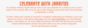 Jarritos' Photo Contest Offical Rules - Tan