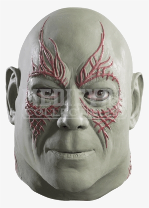Adult Deluxe Drax The Destroyer Mask - Guardians Of The Galaxy Drax Face