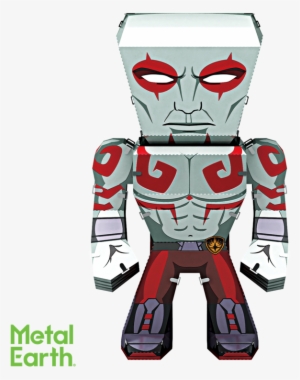Metal Earth Legends Mini Caricature Model - Drax The Destroyer