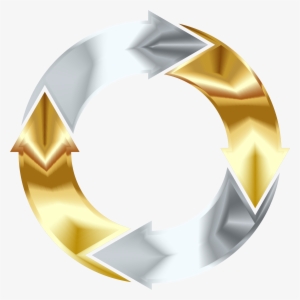 This Free Icons Png Design Of Gold And Silver Circular