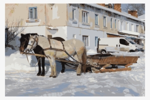 This Free Icons Png Design Of Horse-drawn Sleighs 2012