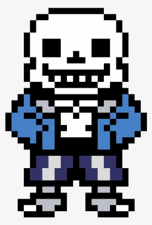 I Tried To Fixed Sans Overworld Sprite And Made It - Undertale Sans Pixel Art