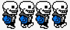 Sans Sprite V2 - Pixel Art, HD Png Download - 910x1170 (#6344348