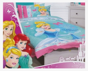 Cinderella Glass Slipper Double Quilt Cover Set - Cinderella Quilt Cover Set Single