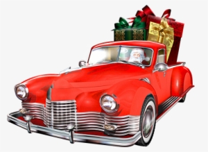 Christmas Car, Santa Claus, Presents - Christmas Day