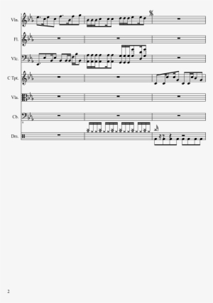 Rainbow Tylenol Sheet Music 2 Of 20 Pages - Mens Choir Score