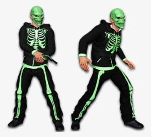 Green Bone Set - H1z1 Costume