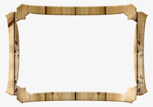 Rustic Wood Frame Png For Kids - Marcos Madera Png