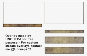2 Webcam Borders And 3 Bumpers For Free Use - Wood
